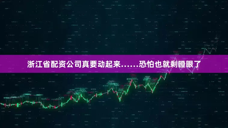 浙江省配资公司真要动起来……恐怕也就剩瞪眼了